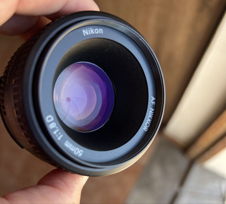 Objectiva Nikkon 50mm 1.8 D