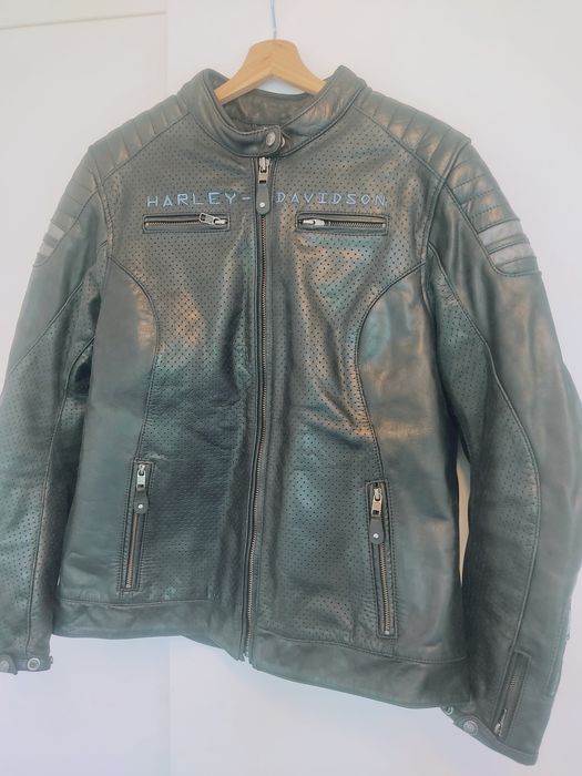 Oryginalna kurtka skorzana Harley-Davidson - damskaXL
