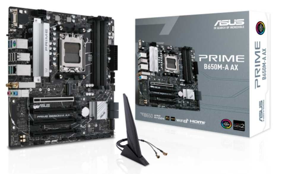 Płyta główna Micro ATX ASUS PRIME B650M-A AX box gwarancja nr.406128
