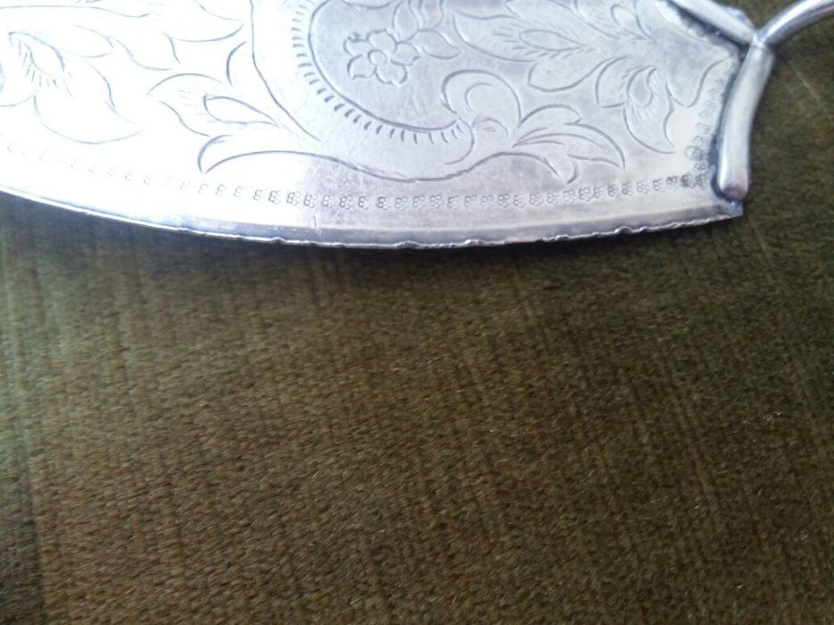 Łopatka /nóż tortu / ryb secesja środek stołu starocie sztućce