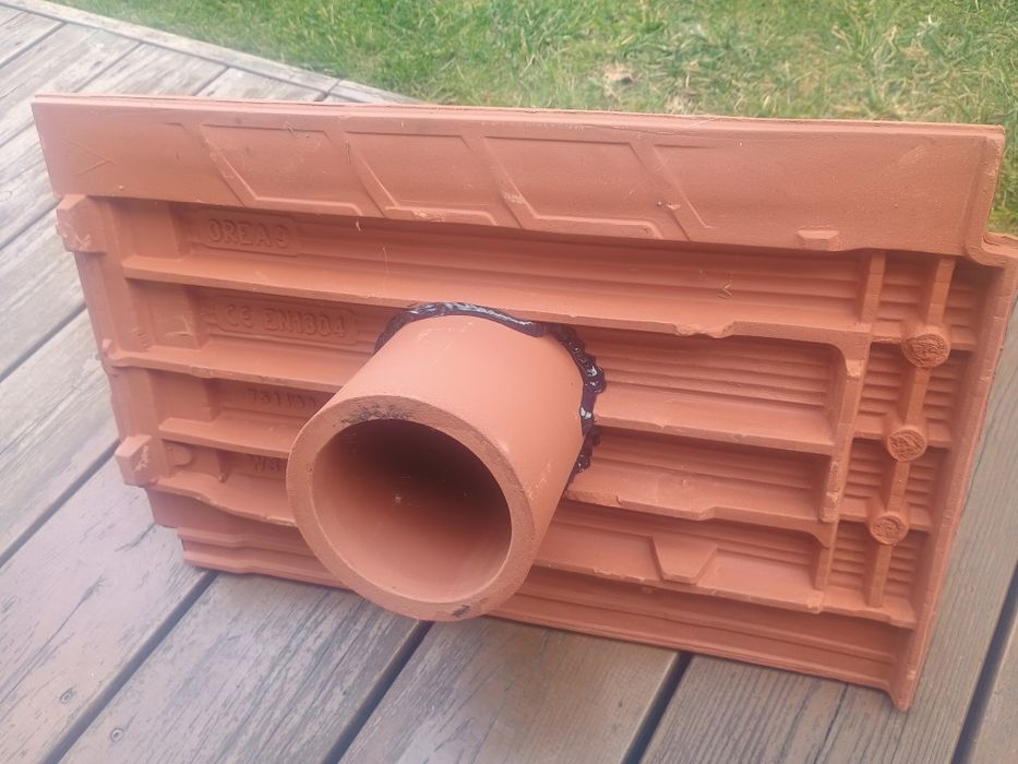 Kominek wentylacyjny Orea 9 czerwien natura