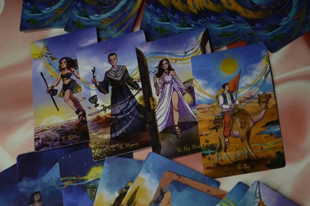 Карты Таро Душа Воина Кочевника (Nomad Soul Warrior Tarot) 78 карт