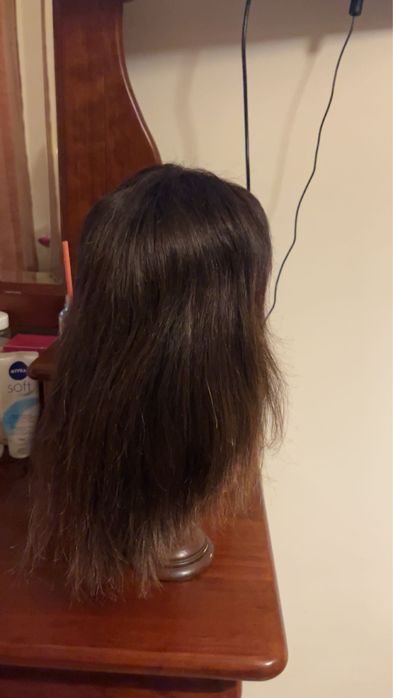 Peruca de cabelo humano