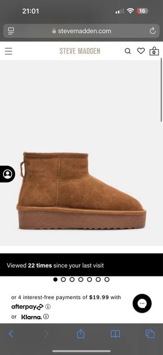 Угги Steve Madden