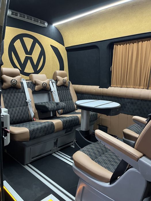 Переоборудование микроавтобусов, обшивка бусов, перетяжка сидений