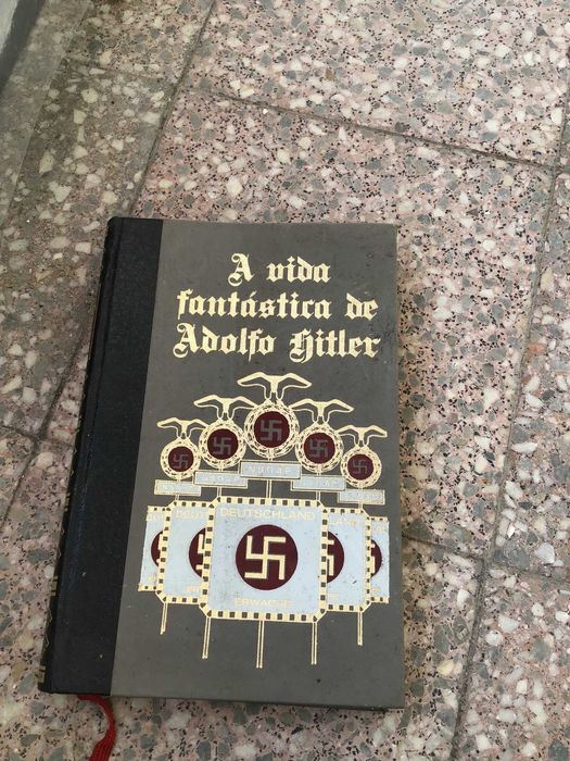 livro a vida fantastica de adolfo hittler