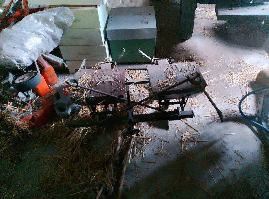 Semeador milho/feijão 2 linhas