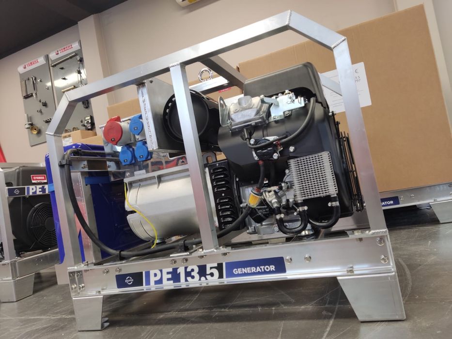 Polskie Agregaty z silnikiem Yamaha 14,2 kVA nowe, 3 fazy
