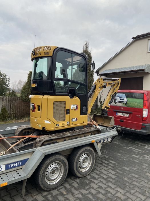 Usługi minikoparką, usługi wywrotką 4t. Plus wiertnica