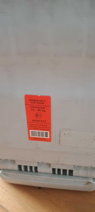 Fotelik samochodowy britax romer 15-36 kg