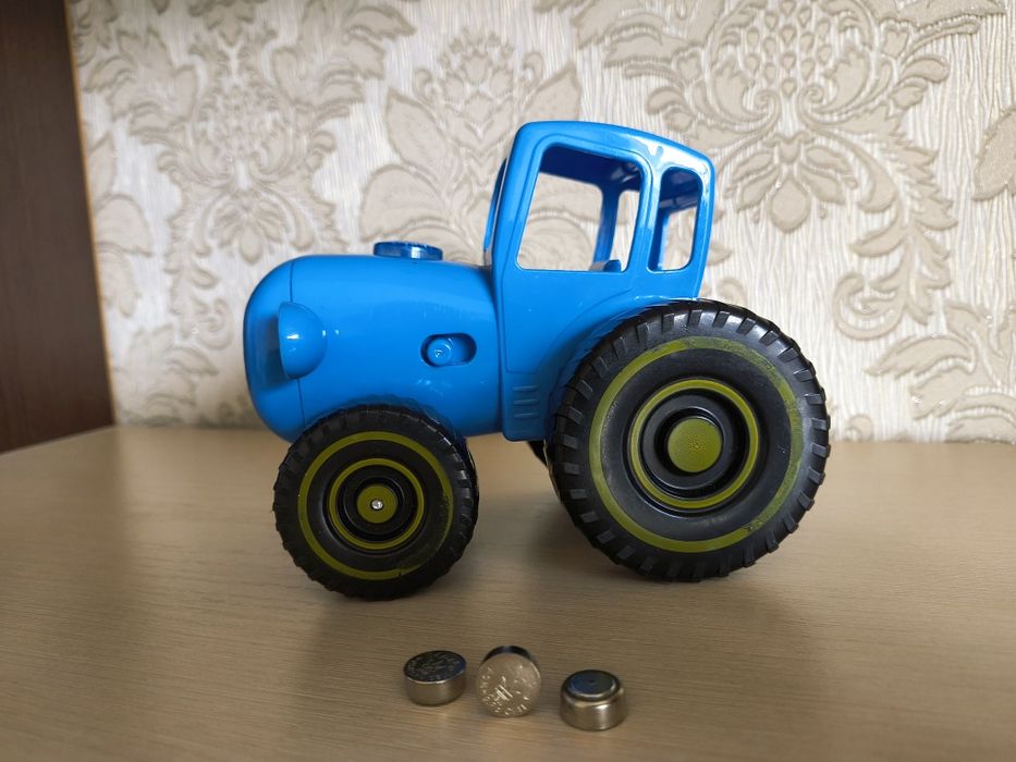 Синий трактор музыкальный