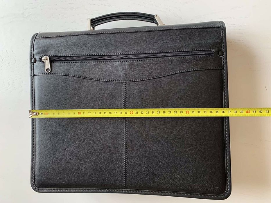 Портфель деловой натуральная кожа Slavnik сумка для документов