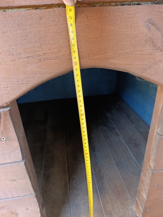 Buda dla psa, bardzo duża, ocieplana