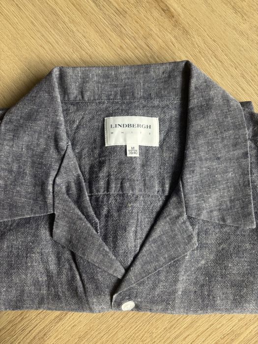 Koszula kubańska hawajska camp collar Lindbergh rozmiar M