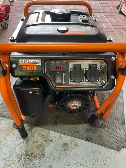 генератор GENERGY SGB 5000 LIMITED стан нового іспанець чістий