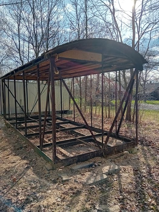 Konstrukcja stalowa barakowozu