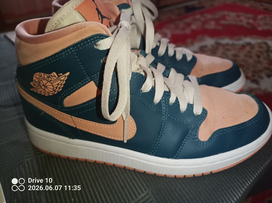 Buty Jordan 1 Mid Dark Teal