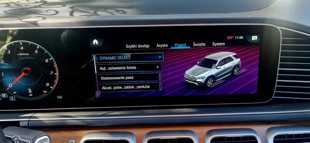 Mercedes Kodowanie Polski Język menu mapa konwersja usa europa