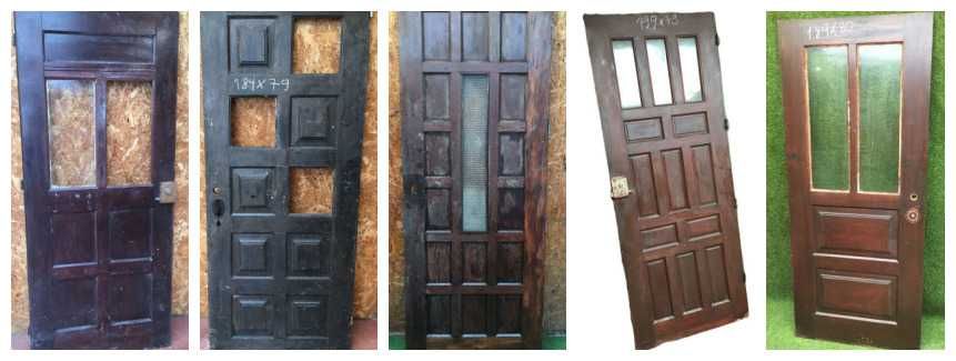 Portas e janelas antigas, diversas