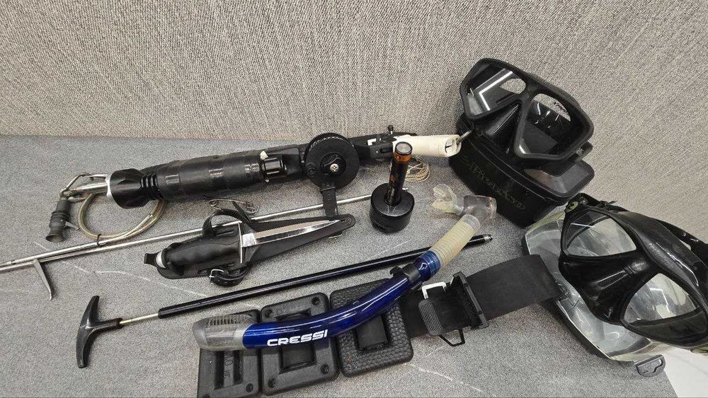 Трубка Cressi Италия поплавковая для подводной охоты и дайвинга