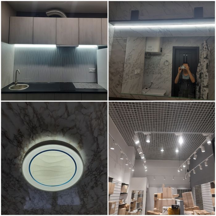 Электромонтаж Услуги электрика Штробление без пыли