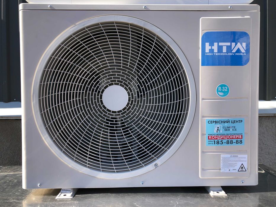 Кондиционер инвертор кассетный HTW 24 б/у до 100 м2 монтаж сервис