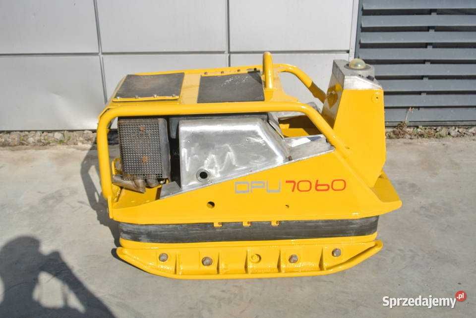 Wibrator płyty wibracyjej zagęszczarki płytowej Wacker neuson DPU 7060
