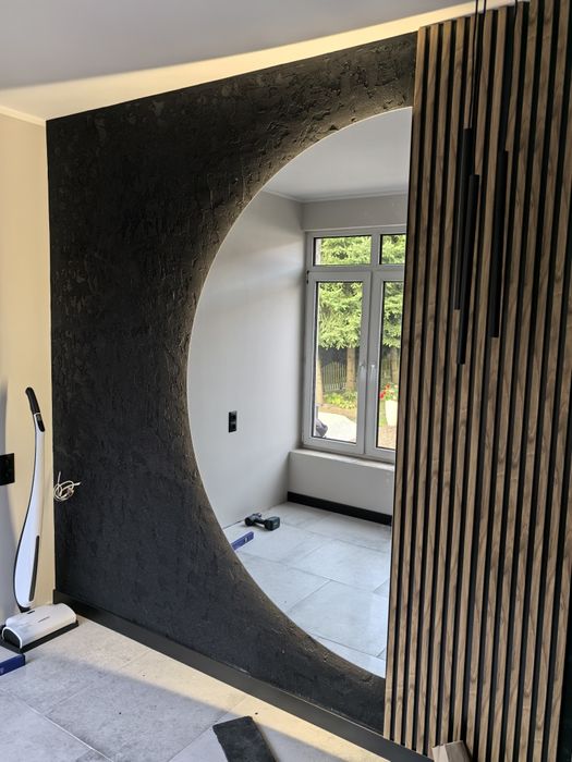 Lustro LED półokrągłe 200x100 półkole ledowe na wymiar