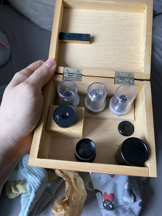 Набір раритетних мікроскопічних об’єктивів ЛОМО