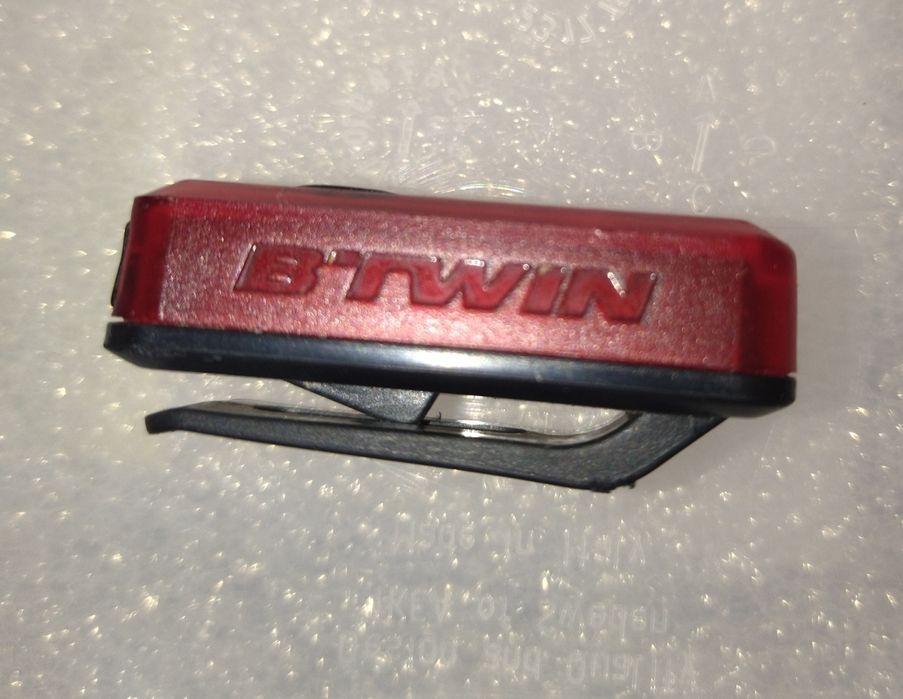 Luz LED para Bicicleta ou Capacete(Recarregável)