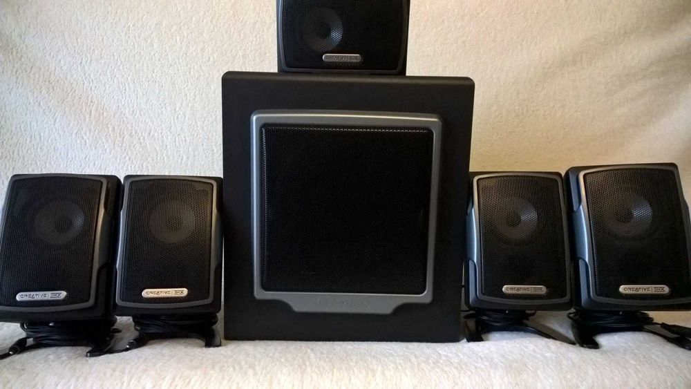 Creative GigaWorks ProGamer G500 Sound Blaster X-Fi Surround 5.1 Pro