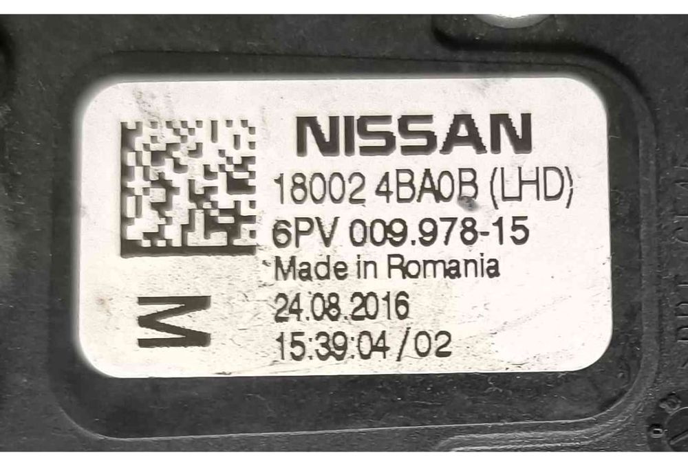Pedal do Acelerador 180024BA0B - NISSAN QASHQAI II