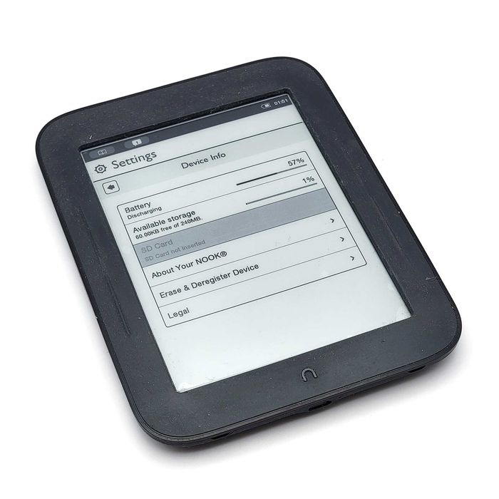 Czytnik e-book Barnes&Noble Nook Simple Touch (449)