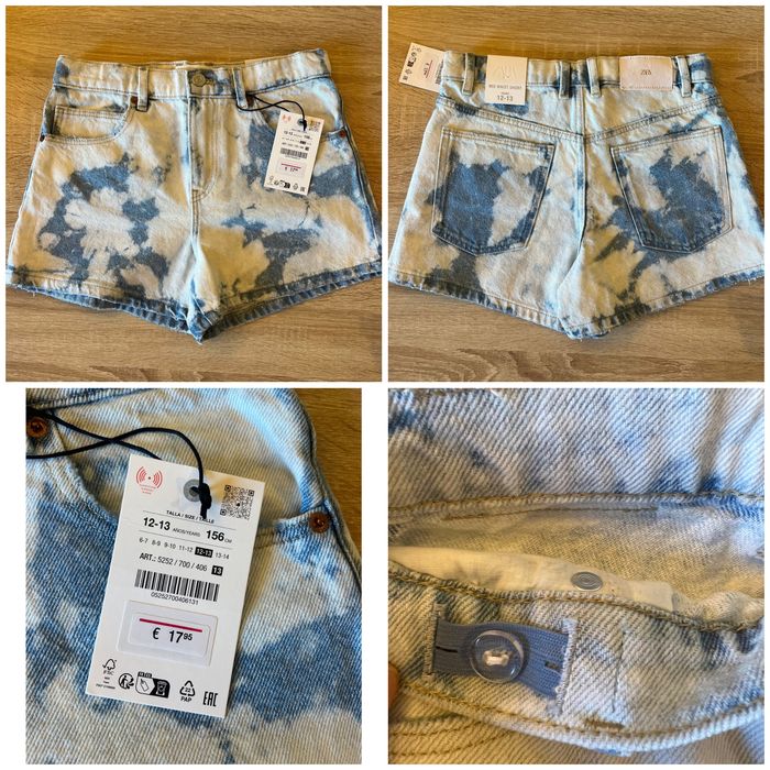 Джинсові шорти зара zara, 148, 156, 164 см