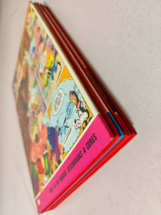 Lote 3 Livros BD Infantis - Coleção Turquesa (Anos 80)