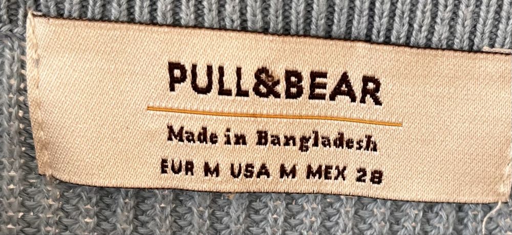 Sweterek Pull&Bear - Styl Retro, 90’s , M /38, bawełna  100%