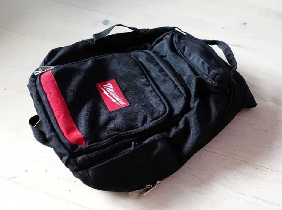 Plecak roboczy na laptopa Milwaukee używany stan bdb