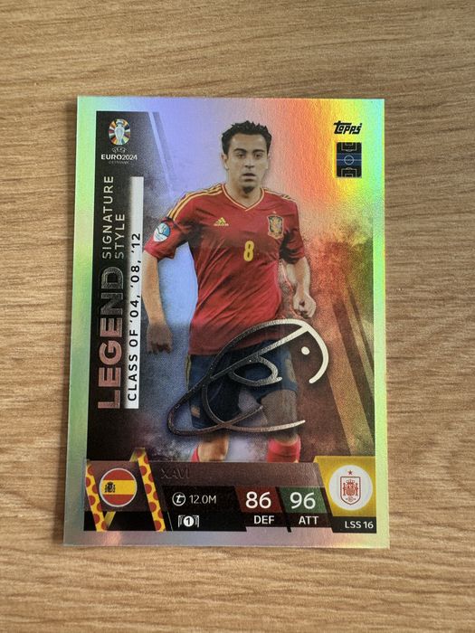 Topps Uefa Euro 2024 - Legends Signature Style