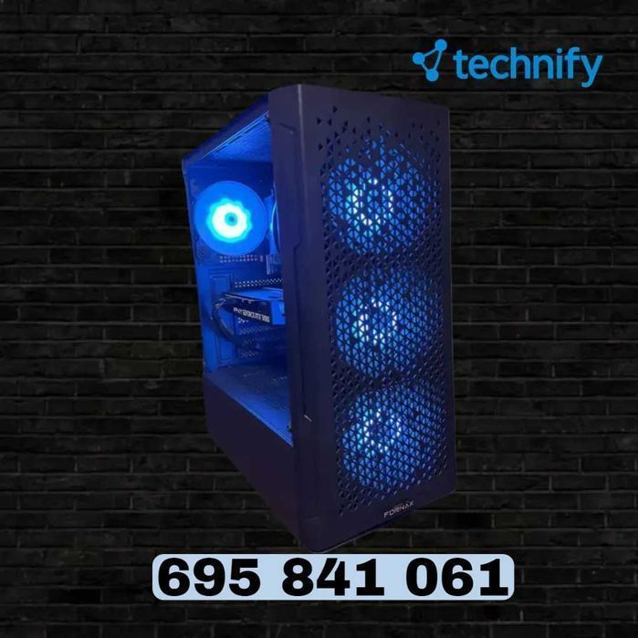 PROMOCJA! Komputer GAMINGOWY Ryzen 5 5600, RTX 5060, 600W, WI-FI, GWAR