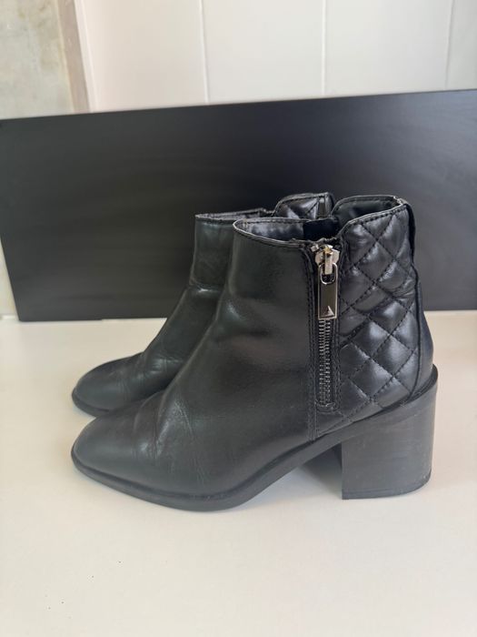 Botas em pele, pretas, 36, ALDO
