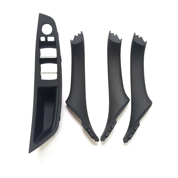 Kit 4 peças Puxadores Molduras porta Bmw Serie 5 F10 F11 Novo
