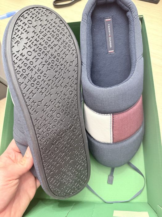 Kapcie Tommy Hilfiger cieple miekkie wygodne 43