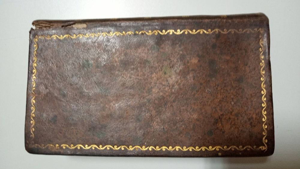 Horas da Semana Santa, empregadas na lição, e meditação 1807-RARO