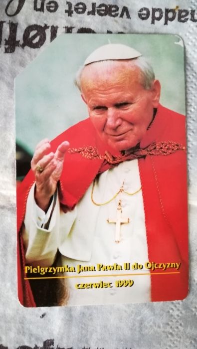 Jan Paweł II karta telefoniczna