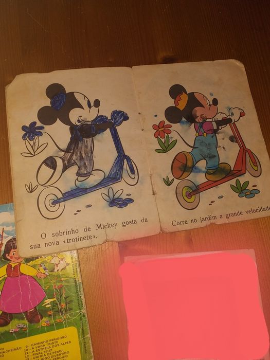 Mini Livros infantis dos anos 80