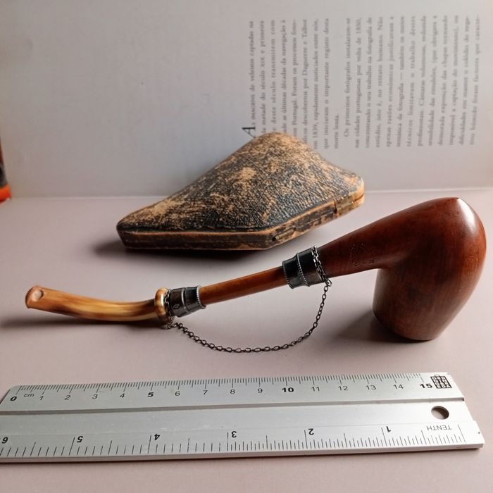 "CHOQUIN fils A Metz" cachimbo do século XIX