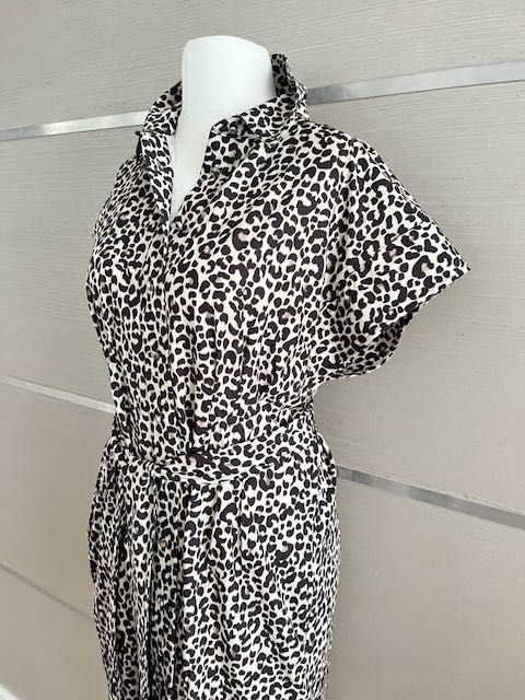 sukienka w panterkę DKNY r 42