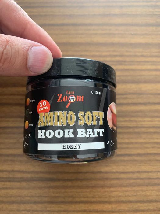 Frascos de boilies para pesca