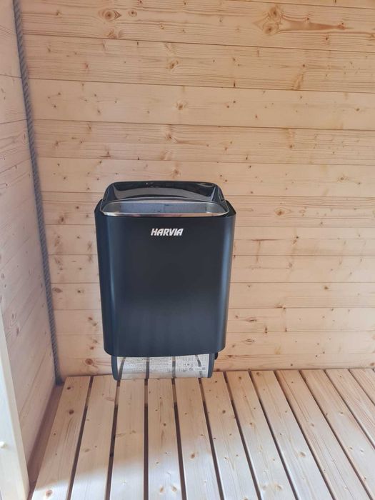 Sauna 2x2 z piecem elektrycznym od ręki