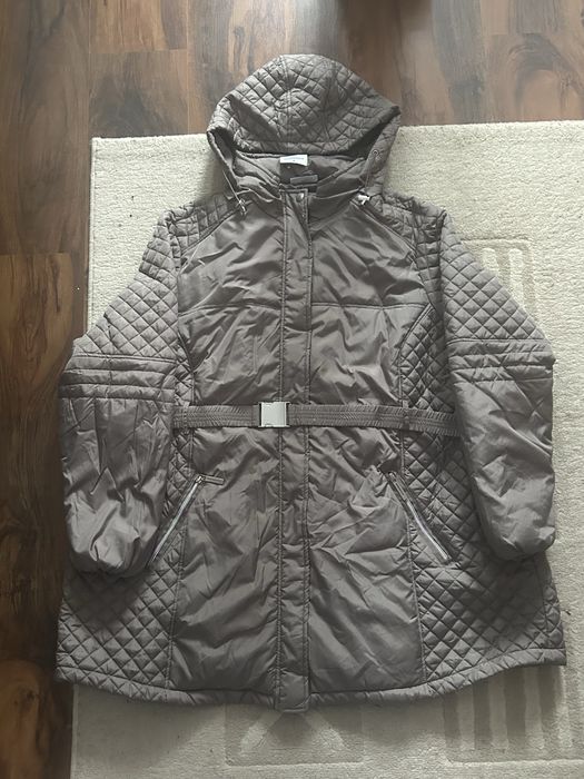 beżowa kurtka damska